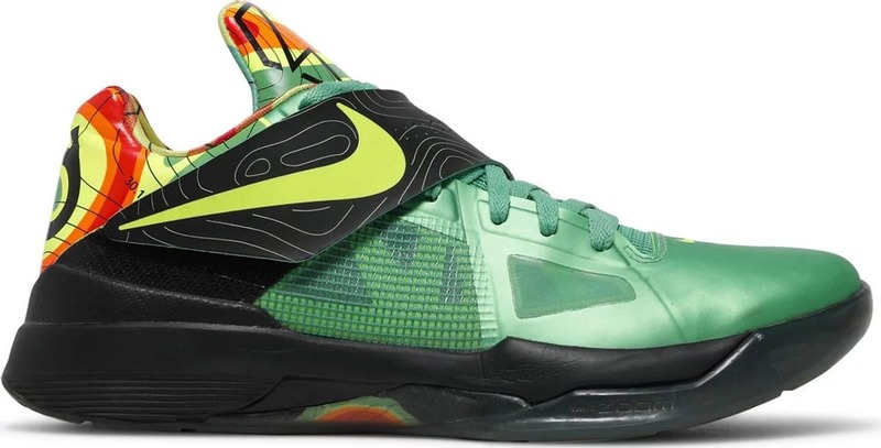 Nike kd top 4 verte